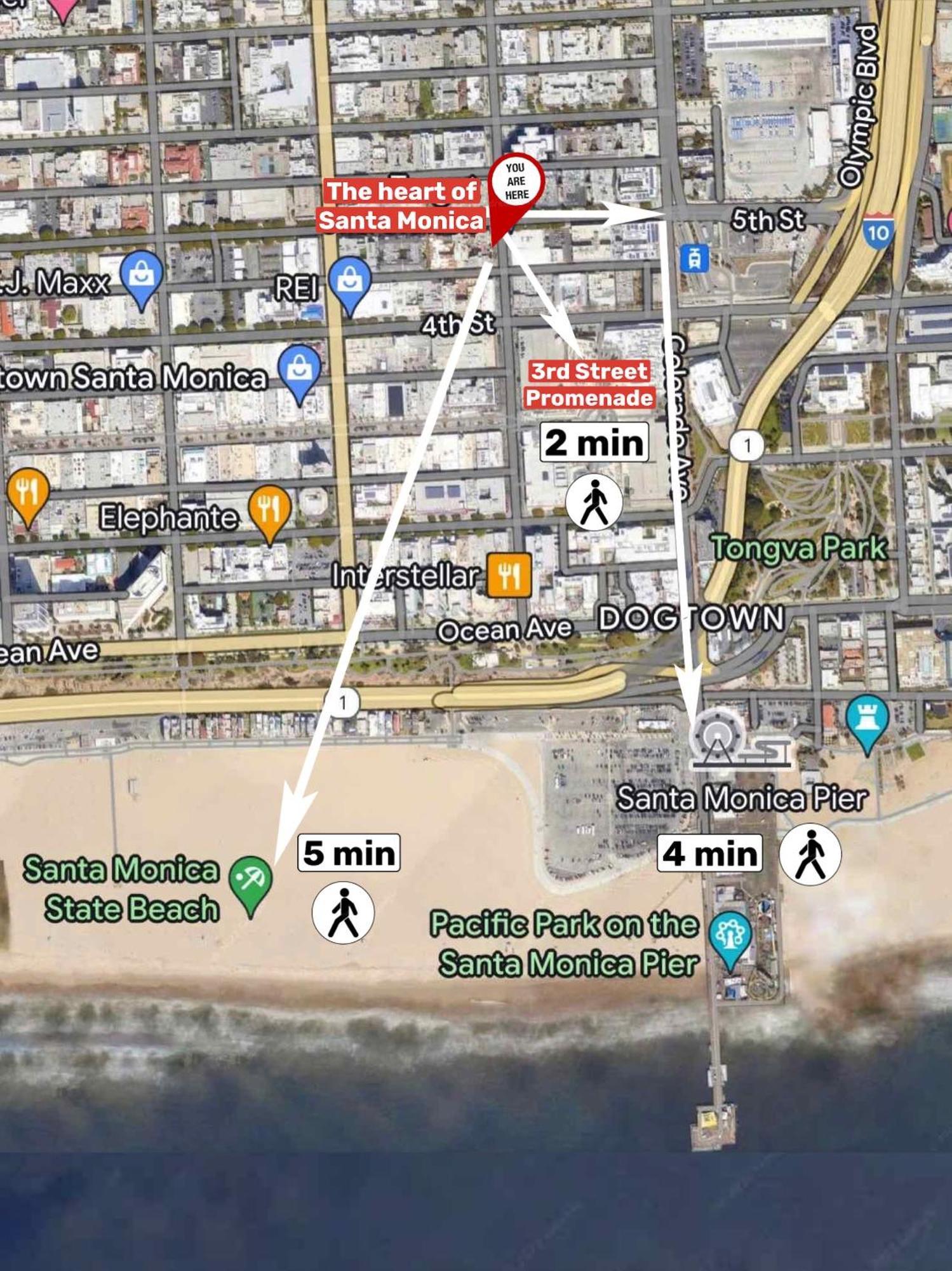 6 Modern 2 Bdr Apartment Santa Monica Pier Los Angeles Eksteriør bilde